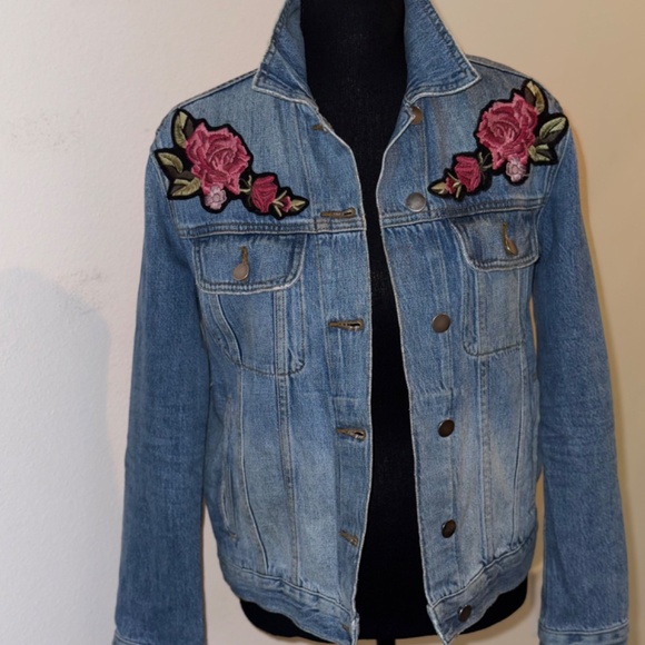 Frame Denim Floral Jacket Size XS - Picture 3 of 7